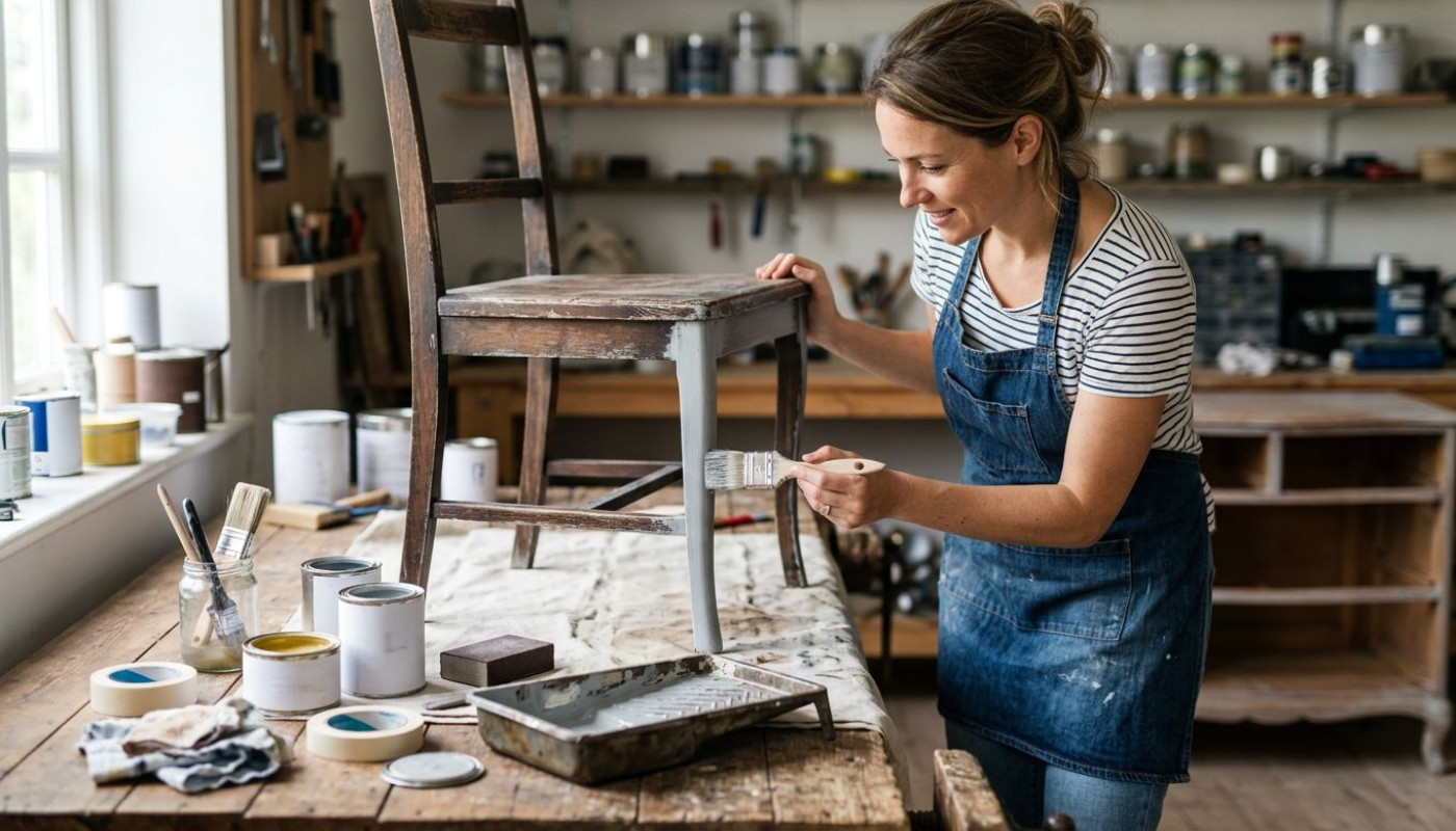 Guide pour débutants sur la customisation de meubles anciens